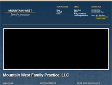 Tablet Screenshot of mountainwestfp.com